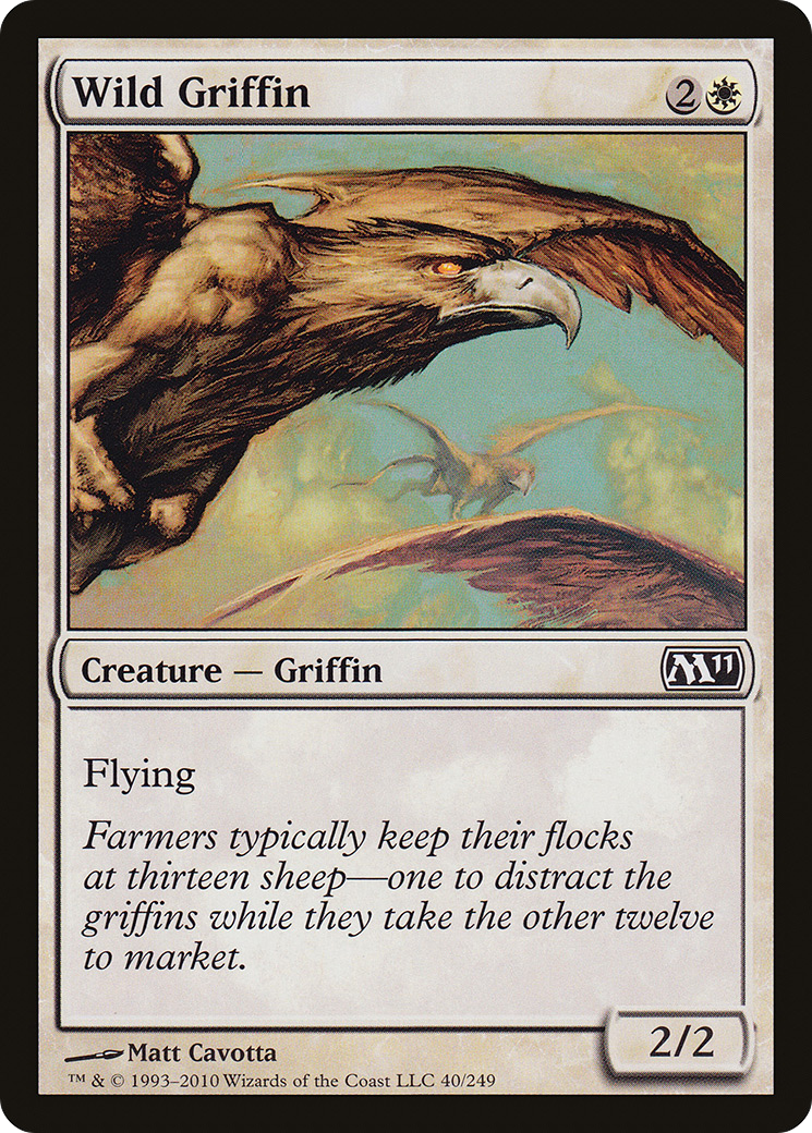 Wild Griffin [Magic 2011] Foil