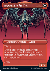 Archangel Avacyn // Avacyn, the Purifier (Display Commander) (Borderless) [Secret Lair: From Cute to Brute] | Silver Goblin