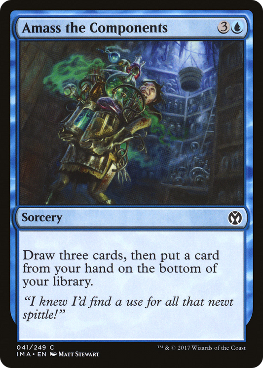 Amass the Components [Iconic Masters] Foil