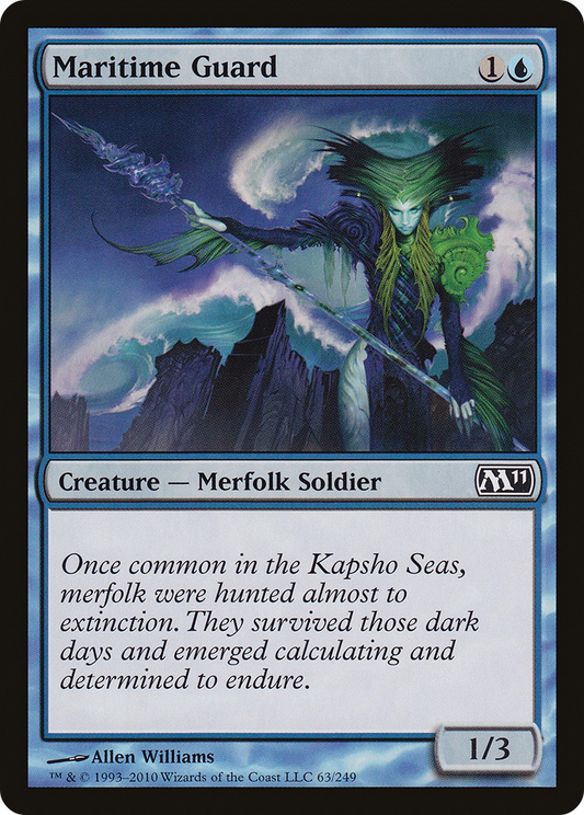 Maritime Guard [Magic 2011] Foil