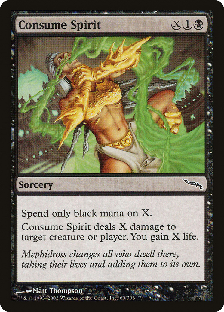 Consume Spirit [Mirrodin] Foil