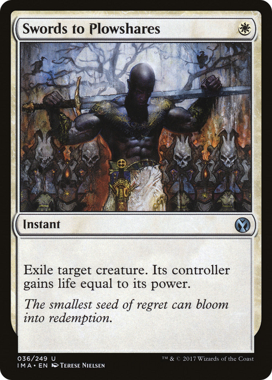 Swords to Plowshares [Iconic Masters] Foil