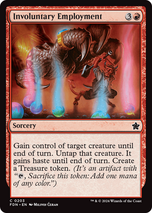 Involuntary Employment [Foundations] Foil