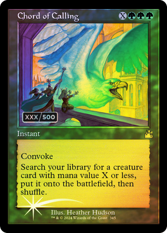 Chord of Calling (Retro) (Serialized) [Ravnica Remastered]