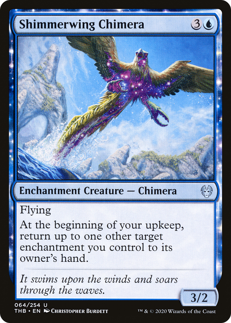 Shimmerwing Chimera (064) Foil - Theros Beyond Death