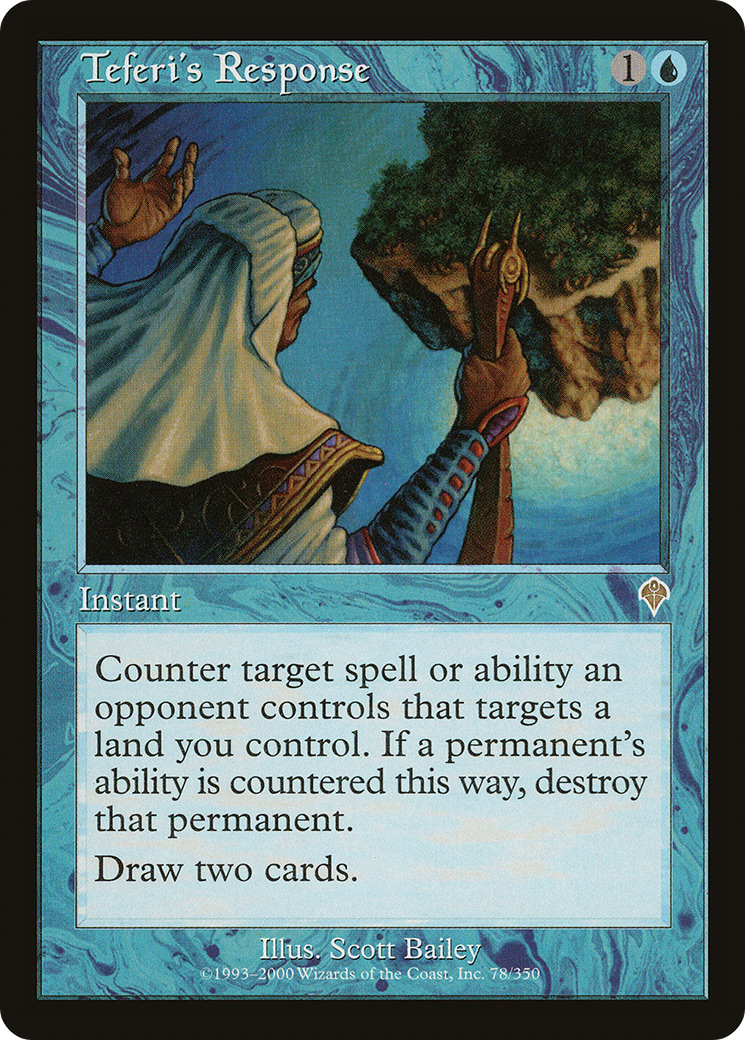 Teferi's Response [Invasion] Foil