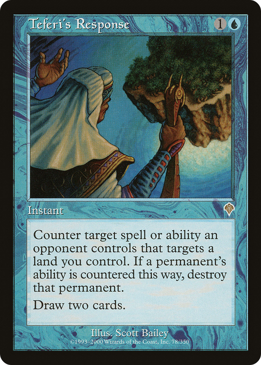 Teferi's Response [Invasion] Foil