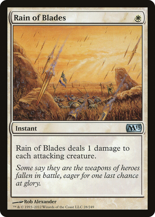 Rain of Blades [Magic 2013] Foil