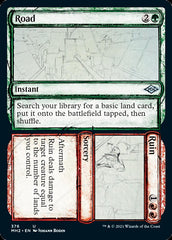 Road // Ruin (Sketch) [Modern Horizons 2] | Silver Goblin