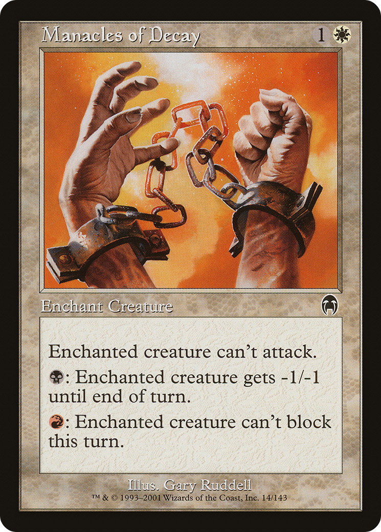 Manacles of Decay [Apocalypse] Foil