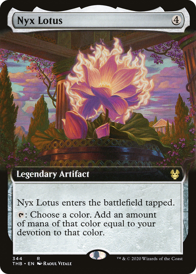 Nyx Lotus (Extended Art) (344) - Theros Beyond Death