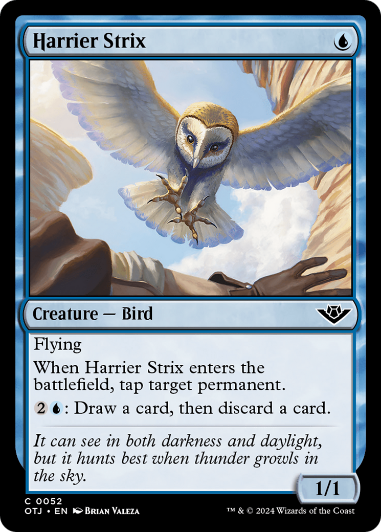 Harrier Strix [Outlaws of Thunder Junction] | Silver Goblin