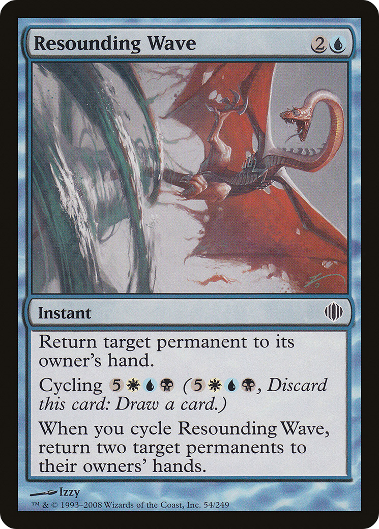 Resounding Wave (054) Foil - Shards of Alara