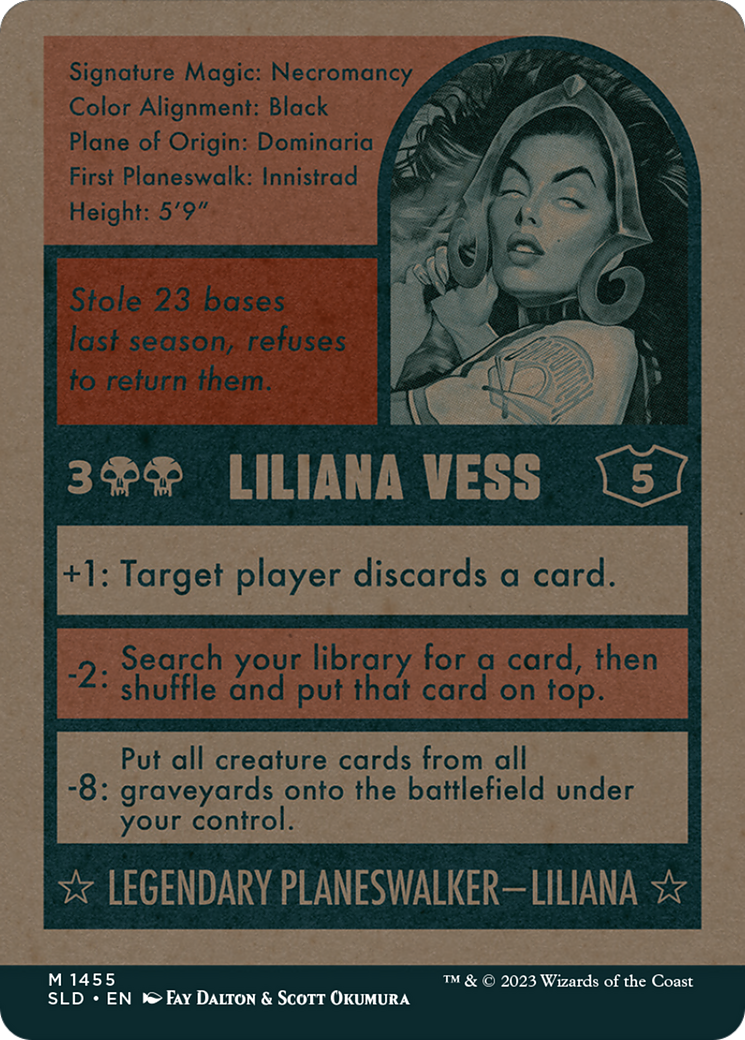 Liliana Vess // Liliana Vess (1455) Foil - Secret Lair Drop