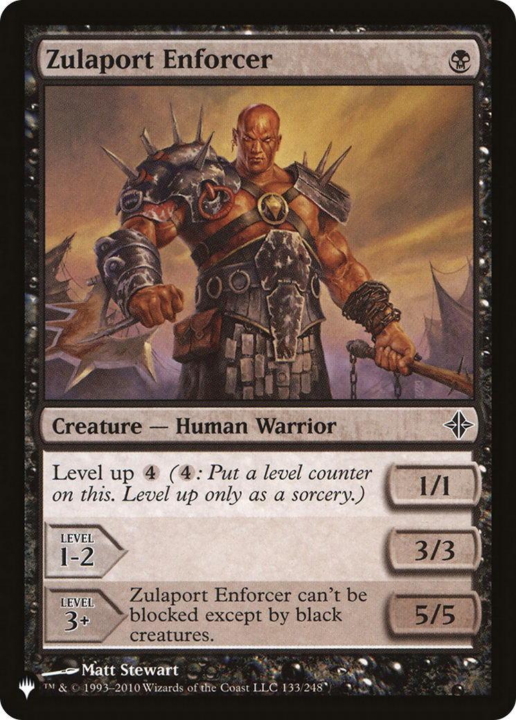 Zulaport Enforcer [The List Reprints] | Silver Goblin