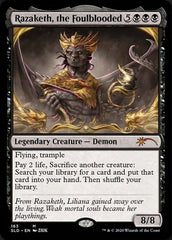 Razaketh, the Foulblooded (Foil Etched) [Secret Lair Drop Series] | Silver Goblin