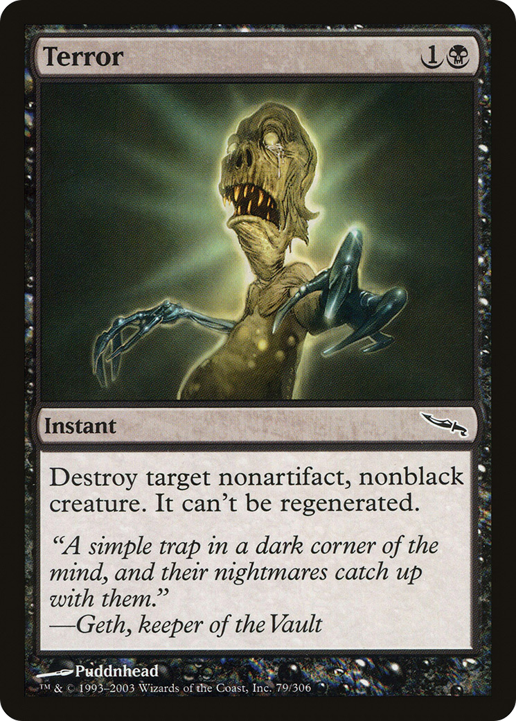 Terror [Mirrodin] | Silver Goblin