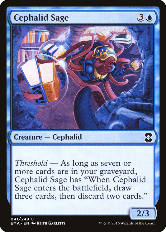Cephalid Sage [Eternal Masters] Foil