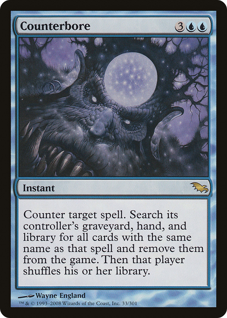 Counterbore [Shadowmoor] Foil