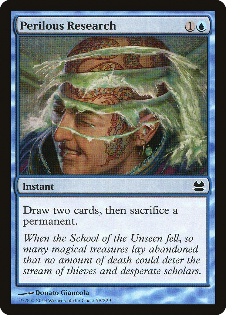 Perilous Research [Modern Masters] Foil