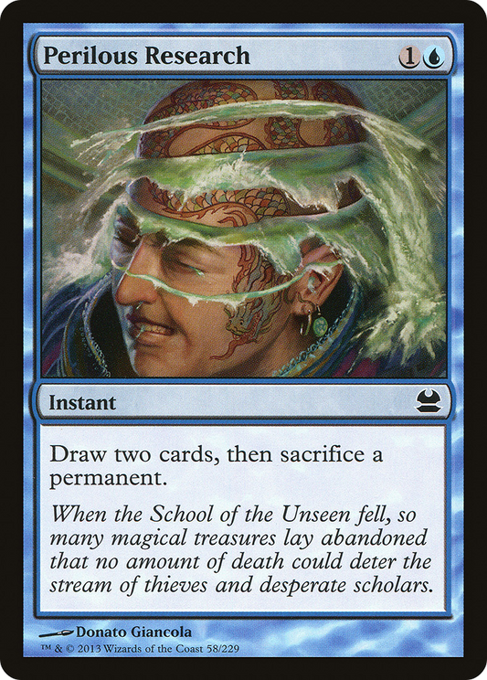 Perilous Research [Modern Masters] Foil