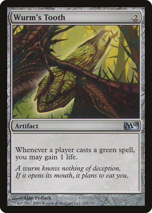 Wurm's Tooth [Magic 2010] Foil