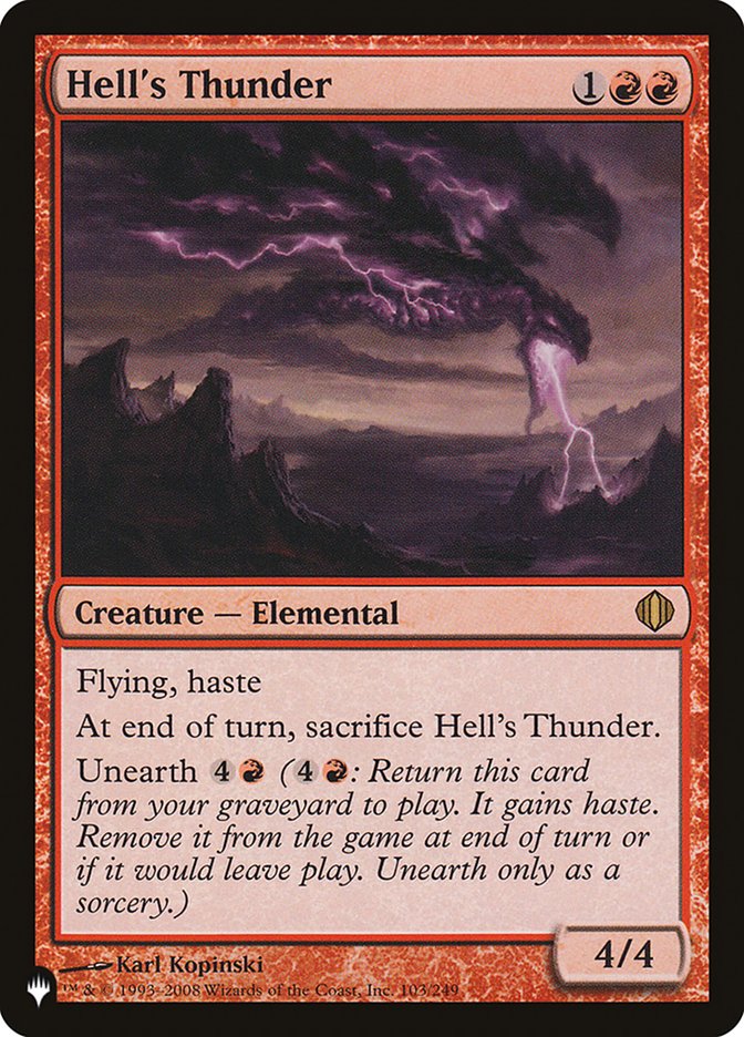 Hell's Thunder [The List] | Silver Goblin