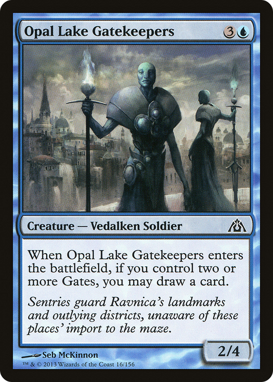 Opal Lake Gatekeepers [Dragon's Maze] Foil