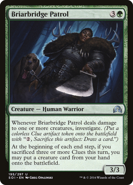 Briarbridge Patrol [Shadows over Innistrad] Foil