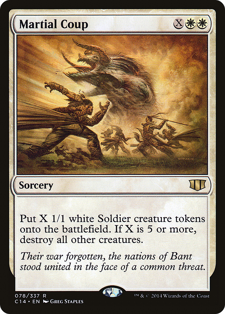 Martial Coup (078) - Commander 2014