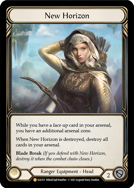 New Horizon 1st Edition Cold Foil (ELE213) - Tales of Aria