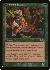 Pouncing Jaguar [The List] | Silver Goblin