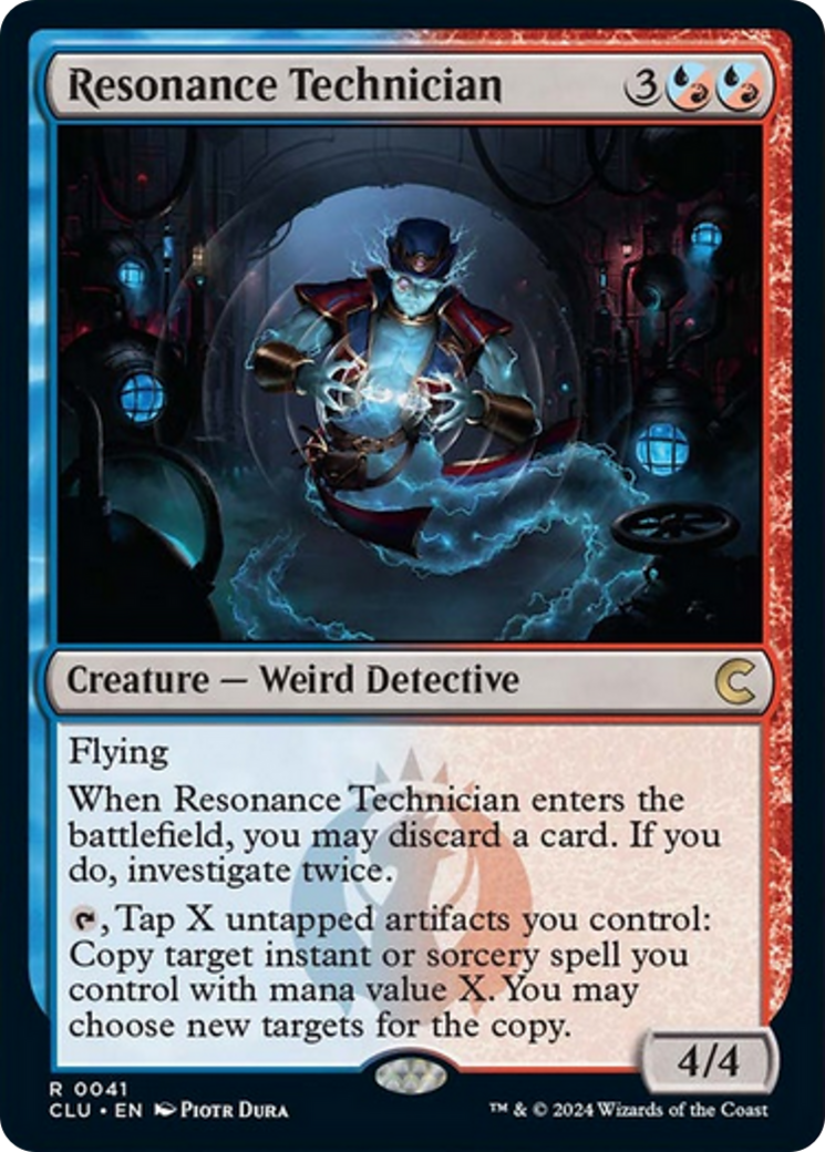 Resonance Technician [Ravnica: Clue Edition] | Silver Goblin