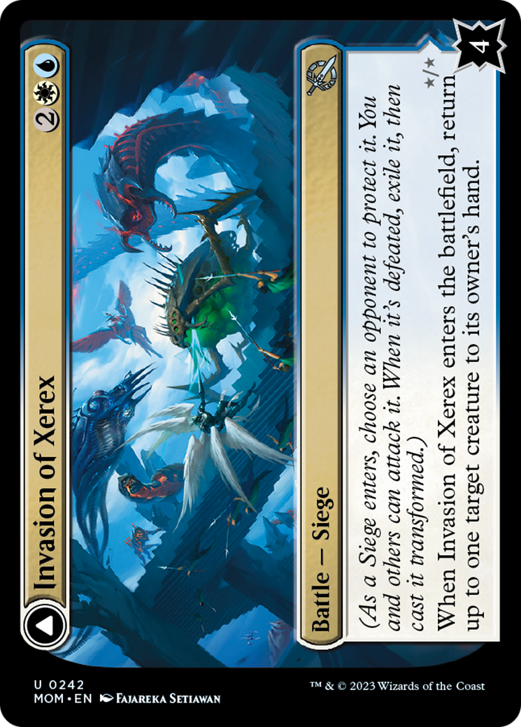 Invasion of Xerex // Vertex Paladin [March of the Machine] Foil