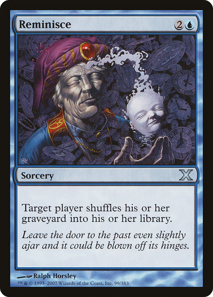 Reminisce (099) Foil - Tenth Edition