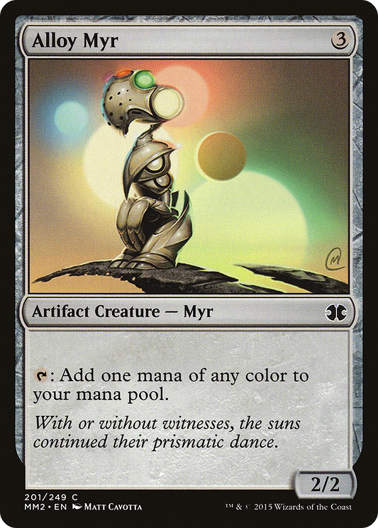 Alloy Myr [Modern Masters 2015] Foil