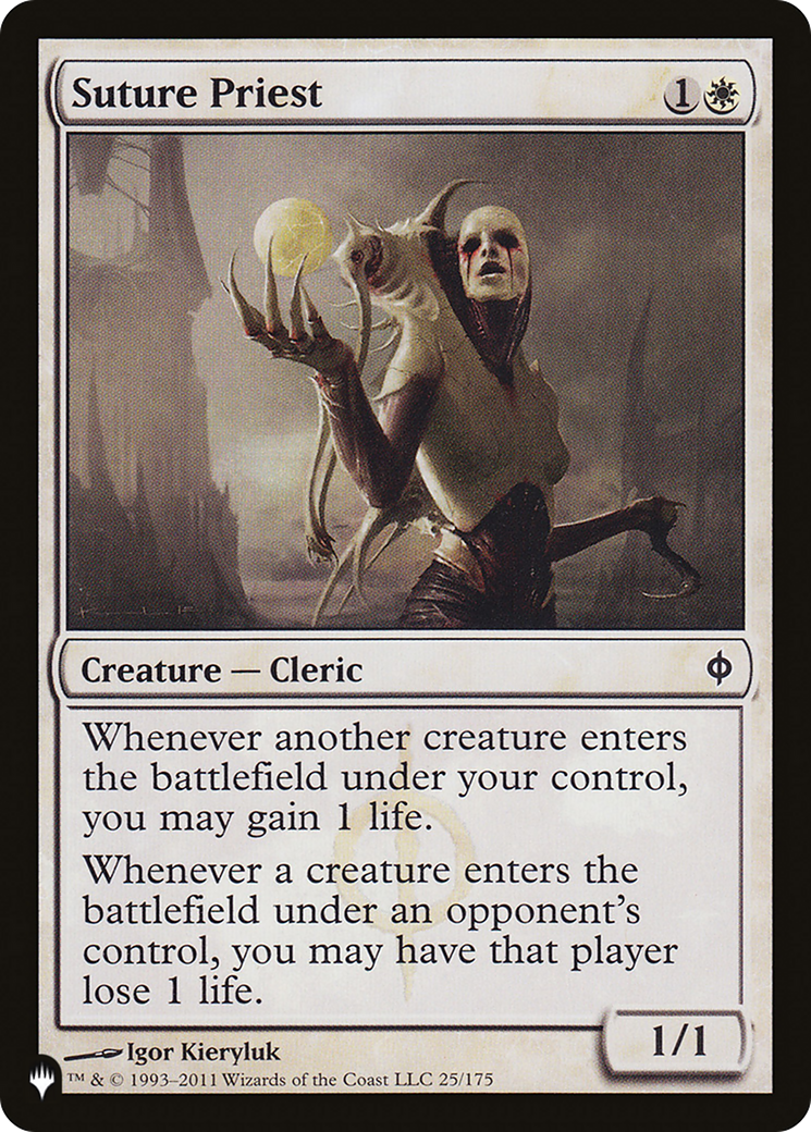 Suture Priest [The List Reprints] | Silver Goblin