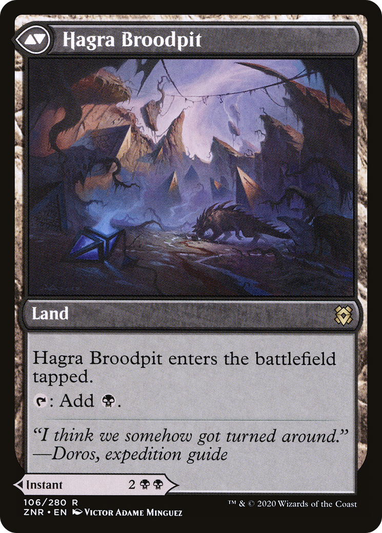 Hagra Mauling // Hagra Broodpit [Secret Lair: From Cute to Brute] | Silver Goblin