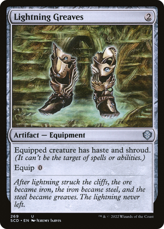 Lightning Greaves [Starter Commander Decks]