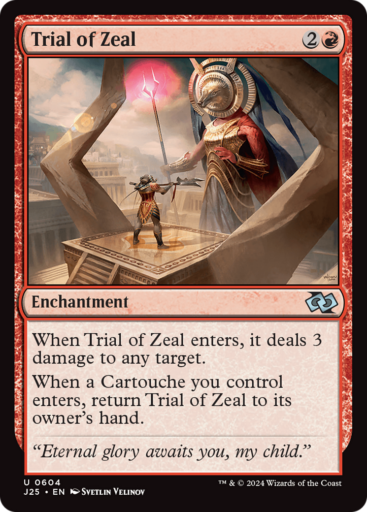 Trial of Zeal [Foundations Jumpstart] | Silver Goblin