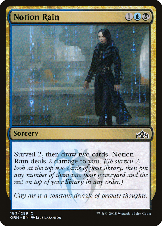 Notion Rain [Guilds of Ravnica] Foil