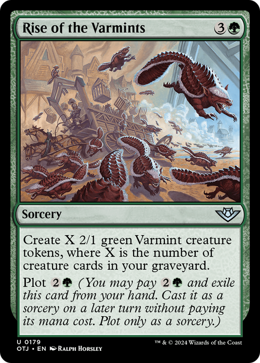 Rise of the Varmints [Outlaws of Thunder Junction] Foil