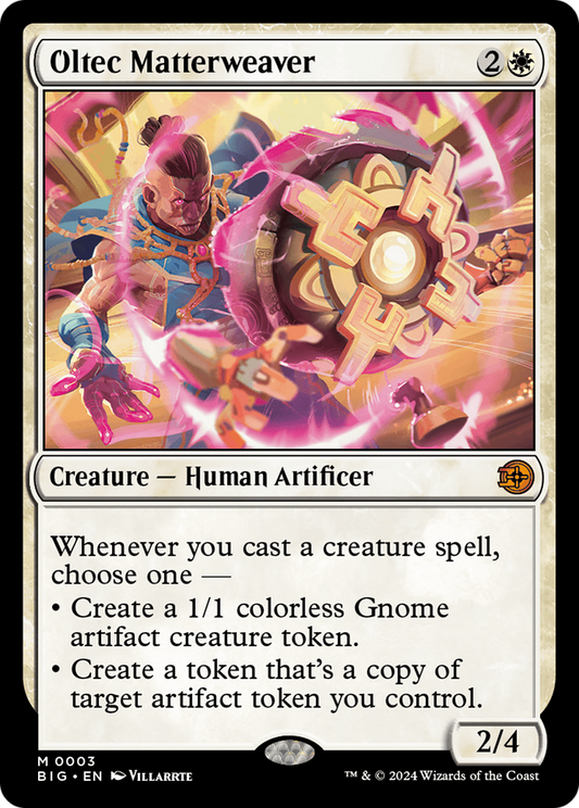Oltec Matterweaver [Outlaws of Thunder Junction: The Big Score] Foil