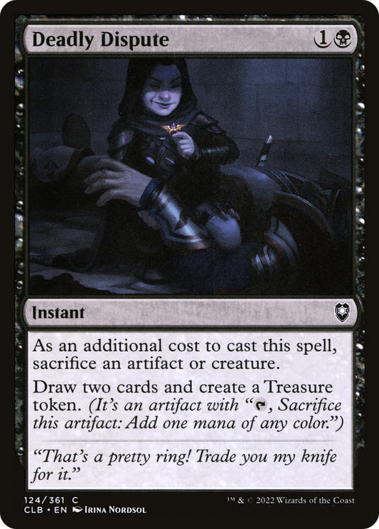 Deadly Dispute [Commander Legends: Battle for Baldur's Gate] Foil