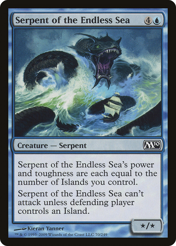 Serpent of the Endless Sea [Magic 2010] Foil