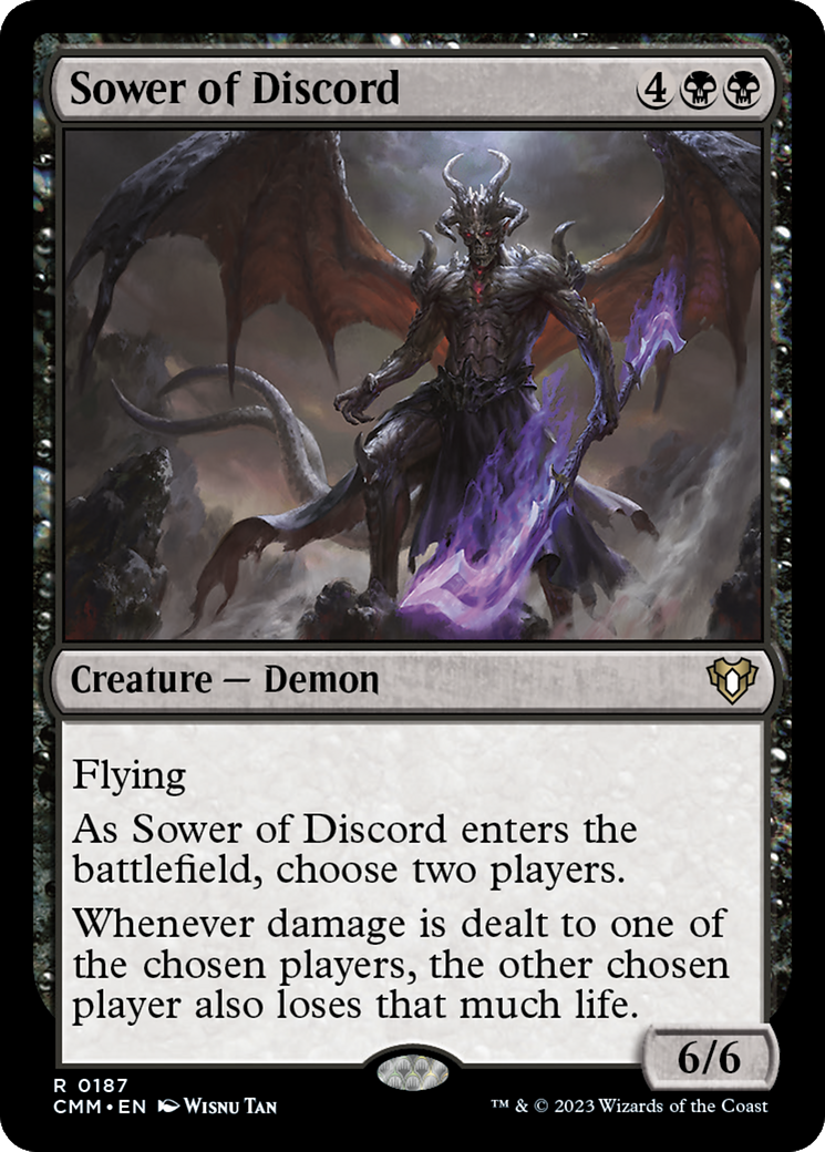 Sower of Discord [Commander Masters] Foil