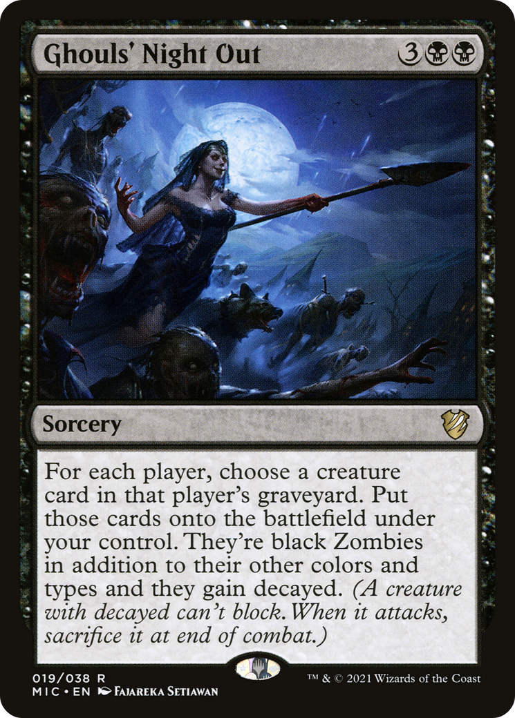 Ghouls' Night Out [Innistrad: Midnight Hunt Commander]