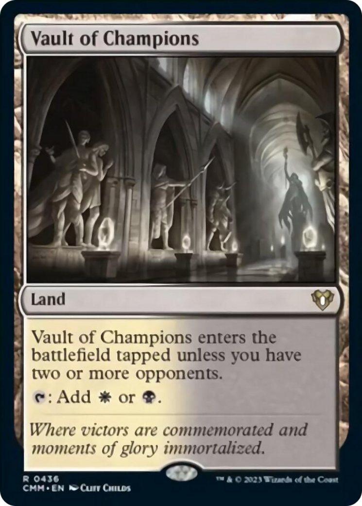 Vault of Champions [Commander Masters] | Silver Goblin