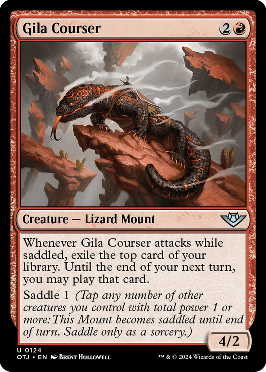 Gila Courser [Outlaws of Thunder Junction] Foil
