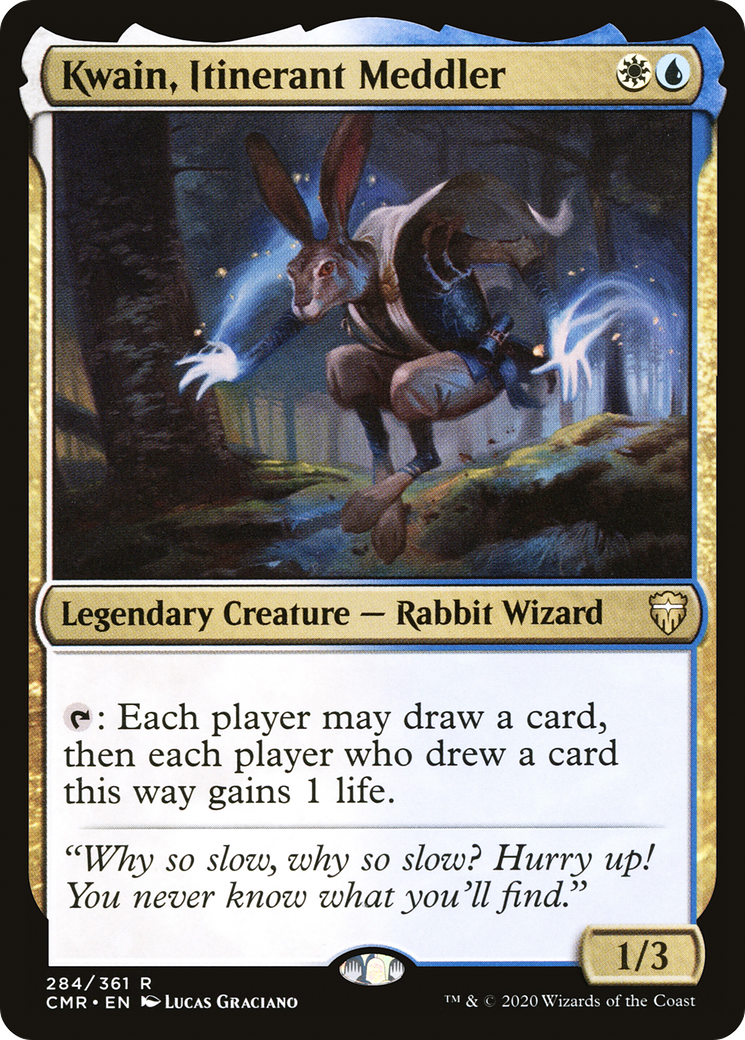 Kwain, Itinerant Meddler (284) Foil - Commander Legends